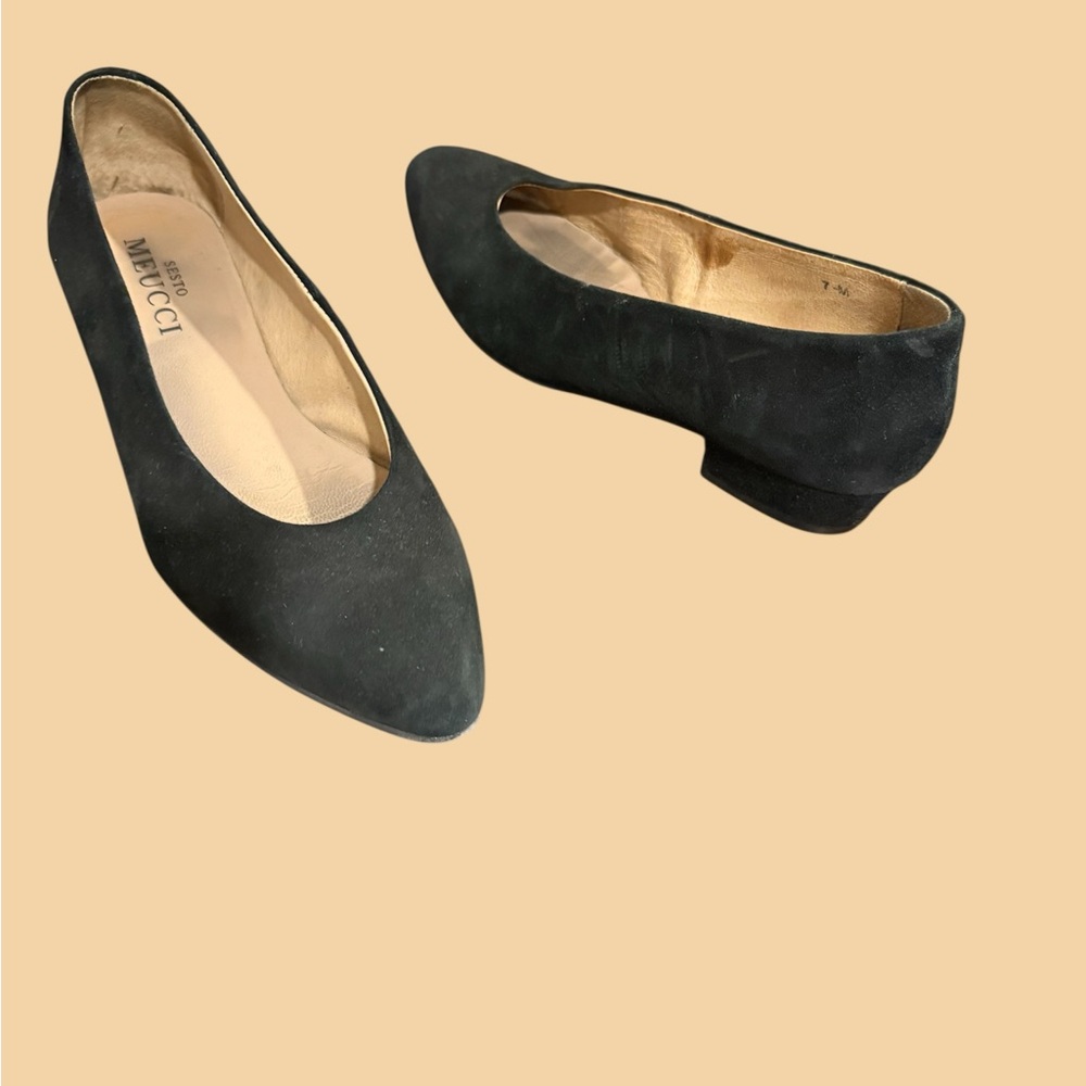 Sesto Meucci Black Women's Flats